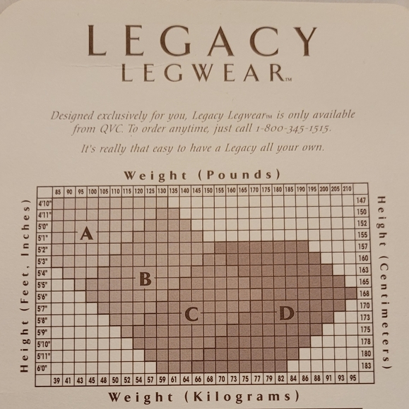 Legacy Legwear Body Shaper Pantyhose Size B Color Fawn New In Box - Picture 10 of 10